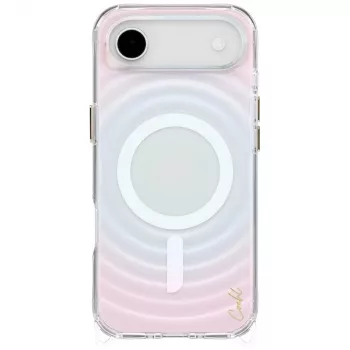 Husă UNIQ Coehl Vela pentru iPhone Air, încărcare magnetică, opal