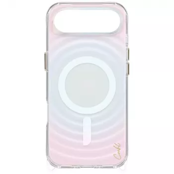 Husă UNIQ Coehl Vela pentru iPhone Air, încărcare magnetică, opal