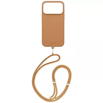 Husă UNIQ Coehl Mirelle pentru iPhone 17 Pro Max, încărcare magnetică, maro