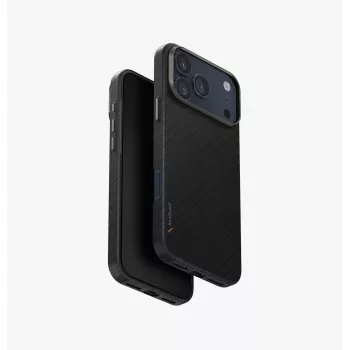 Husă UNIQ Keva Edge pentru iPhone 17 Pro Max, MagClick Charging, albastru