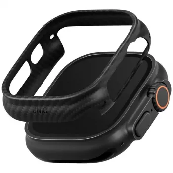 Husă UNIQ Keva Verge pentru Apple Watch Ultra / Ultra 2 / Ultra 3 49mm, neagră