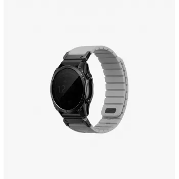 Curea UNIQ Fluo x Smart-Fit pentru Garmin 22mm gri