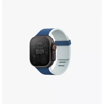 Curea magnetică reversibilă UNIQ Revix IV Premium pentru Apple Watch 49/46/45/44mm, ediție bleumarin/albastru