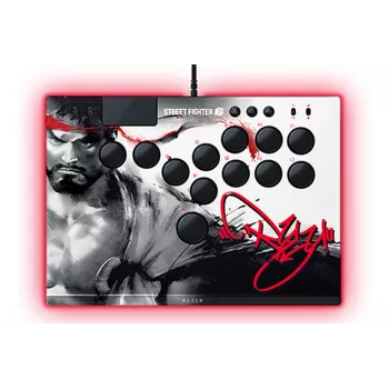 Razer Kitsune - Ryu Edition Controller arcade fără pârghie pentru PS5, PS4, PC