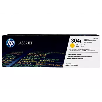 Cartuș de toner original HP 304L Economy LaserJet galben (CC532L)