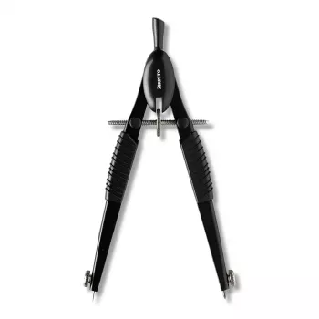 Compas de precizie ARISTO Black Edition negru, 1 bucată (AR55778-25)