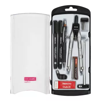 ARISTO GEO-TEC compas de desen negru (AR80078)