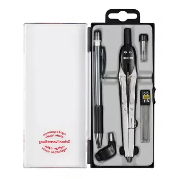 ARISTO compas de precizie negru (AR80084)