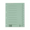 Bene 100 separatoare, A4, 250 g/m2, verde (97300GN)