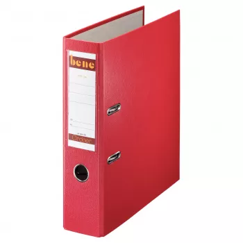 Biblioraft cu pârghie Esselte Leitz 291400RT A4 80 mm roșu 600 file