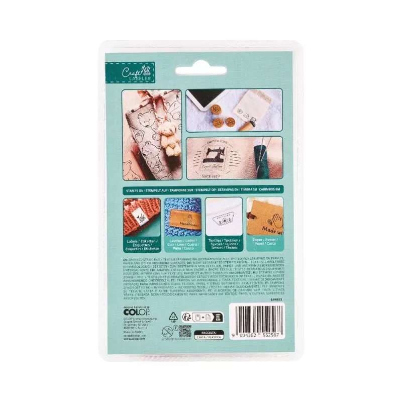 Set de marcare COLOP Craft Labeler Textil