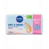 NIVEA Baby Soft & Cream Șervețele umede pentru bebeluși 4x57