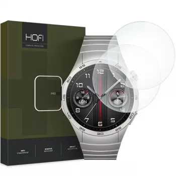 HOFI Glass Pro+ 2-Pack Tempered Glass Screen Protector for Huawei Watch GT 4 (46mm) Clear