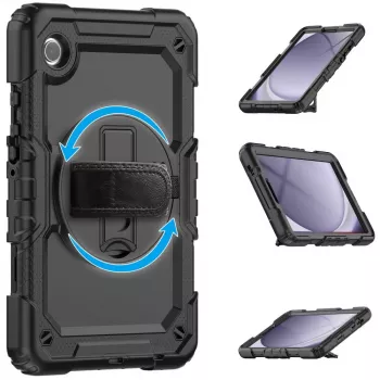 Tech-Protect Solid360 Husă pentru Samsung Galaxy Tab A9+/A11+ PLUS 11.0 X210/X215/X216/X230/X235/X236, negru