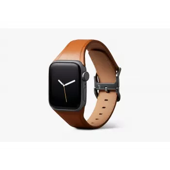Curea Bellroy Classic din piele pentru Apple Watch, maro, 42mm, 44mm, 45mm, 46mm, 49mm