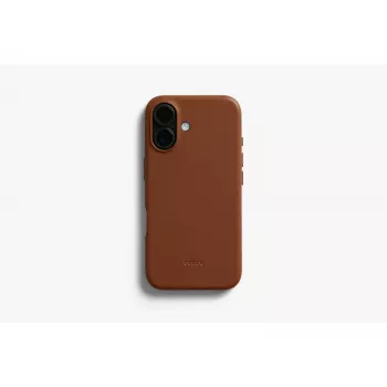 Husă Bellroy din piele pentru iPhone 16, maro