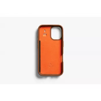 Husă Bellroy din piele cu card pentru iPhone 16 Plus, maro