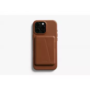 Husă Bellroy din piele cu portofel magnetic pentru iPhone 16 Pro Max, maro