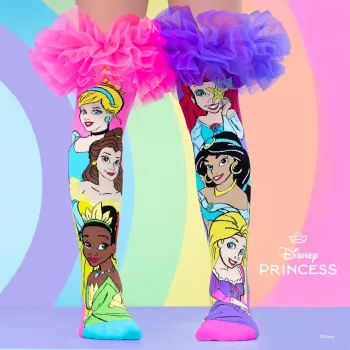 Șosete pentru copii până la genunchi MADMIA Disney Princess 3D Md028