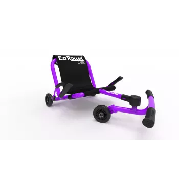 Go-kart acționat cu picioarele pentru copii EzyRoller Classic 3-12 ani mov