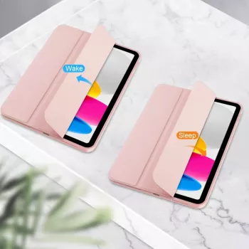 Husă folio TECH-PROTECT SC PEN iPad 10.9 2022 Roz
