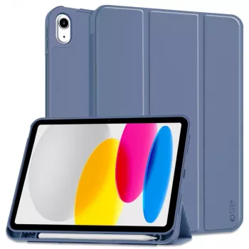 Husă Tech-Protect SC Pen pentru iPad 10.9 (gen. a 10-a, 2022) / iPad 11 (2025), Albastru