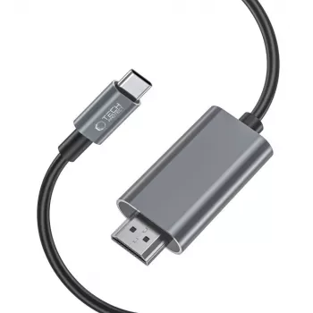 CABLU TECH-PROTECT ULTRABOOST TYPE-C LA HDMI 4K 60HZ 200CM NEGRU