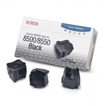 Bețișor de cerneală solidă Xerox Phaser 8500/8550 negru - randament standard - 1 pachet