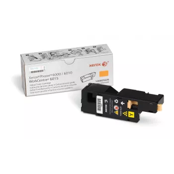 Xerox 106R01629 Cartuș de toner galben pentru Phaser 6000, 6010, 6010N; WorkCentre 6015B, 6015N, 6015NI, 6015V_BC, 6015V_NIC