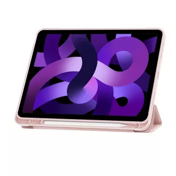 Husă cu penar Tech-Protect SC Pen pentru iPad Air 10.9 4/5 (2020-2022) / 11 6/7/8 (2024-2026), roz