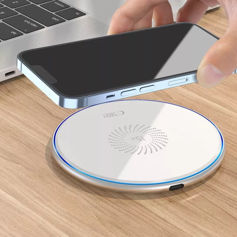 TECH-PROTECT QI15W-C1 Încărcător wireless 15W Alb