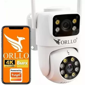 Cameră IP duală HILOOK Orllo TZ19 (4MP+4MP Wi-Fi 4K AI)
