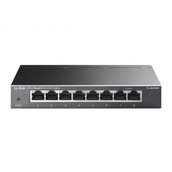 Switch desktop TP-Link TL-SG108S 8 porturi Gigabit carcasă metalică V4.4