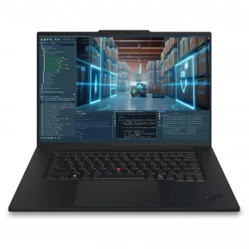 Lenovo ThinkPad P1 Gen 9 21UE0006GE stație de lucru mobilă, 16 inch WUXGA IPS, Intel Core Ultra 7 356H, 64 GB LPDDR5x, 1 TB SSD, NVIDIA RTX PRO 2000 Blackwell 8 GB, Windows 11 Pro, tastatură germană