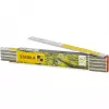 Metru pliant din lemn STABILA 600 2 m, metric, alb/galben