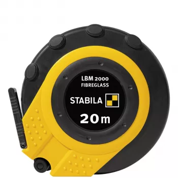 STABILA LBM 2000 ruletă cu carcasă închisă din fibră de sticlă 20 m