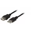 Cablu prelungitor USB 2.0 EFB Elektronik A-A tată la mamă 5m, gri, Classic
