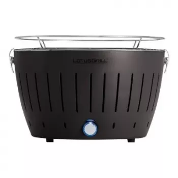 Grătar de masă cu cărbune LotusGrill G340 32 cm, antracit, cu USB