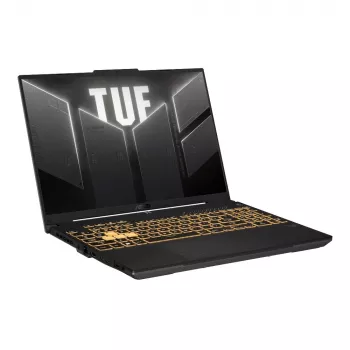 Laptop gaming ASUS TUF Gaming F16 FX607VJB-RL143W Core 5 210H 16,0 inch FHD+ 144Hz IPS-Level 300nits anti-reflex 16 GB DDR5 5600MHz 512 GB SSD GeForce RTX 3050 6 GB cameră 720P 56WHrs Windows 11 aluminiu Mecha Gray