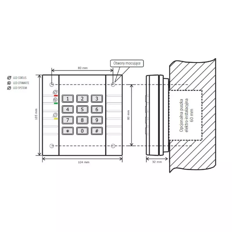 ROGER PR302 Controler de acces