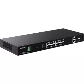 Switch Tenda TEG1120P-16-250W PoE+ unmanaged 18 porturi Gigabit 2 SFP 250W