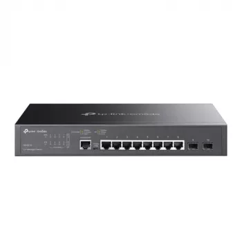 Switch TP-Link LiteWave SG3210 L2 Managed cu 8 porturi Gigabit și 2 sloturi SFP