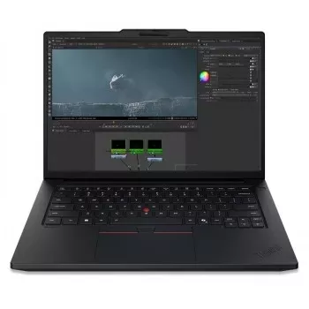 Laptop Lenovo ThinkPad P14s Gen 7 21XJ000XMX 14,5 inch WUXGA IPS, Intel Core Ultra X9 388H, 32 GB RAM, 1 TB SSD, Intel Arc B390, Windows 11 Pro, tastatură nordică