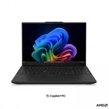 Laptop Lenovo ThinkPad T16 G5 AMD 16 inch WUXGA IPS, AMD Ryzen AI 5 PRO 440, 16 GB DDR5, 512 GB SSD, AMD Radeon 840M, Windows 11 Pro, negru