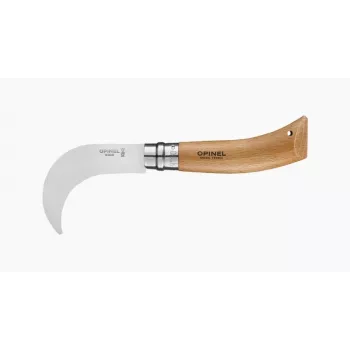 Opinel No. 10 Gardening Knife Billhook, Curved Blade