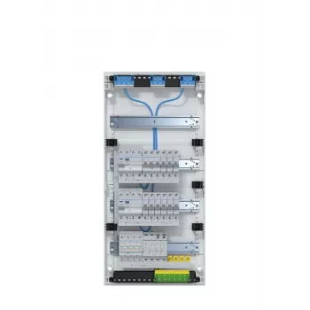 Hager VA48BV2 Tablou de distribuție APV 4x12PLE IP30 pre-cablaj 2 circuite FI protecție la supratensiune