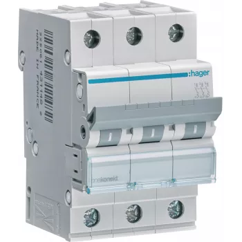 Hager MBN320E MCB 3 poli 20A curbă B 6kA întreruptor automat