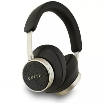 Căști wireless on-ear Bluetooth Guess 4G Classic Logo - negre