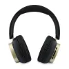 Căști Bluetooth over-ear Guess ENC Rectangle Metal Script negre
