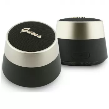 Boxă Bluetooth GUESS 5W Script MetalLogo neagră